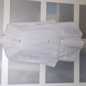 Vintage Christian Dior Button Down Shirt Nightgown M